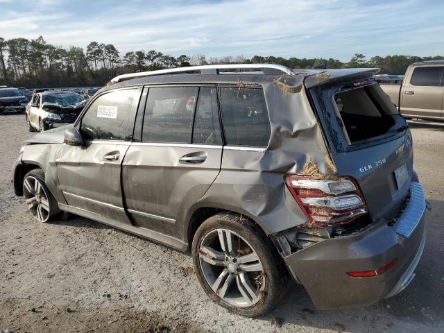 WDCGG5HB4EG313154 - 2014 MERCEDES-BENZ GLK 350 GRAY photo 2