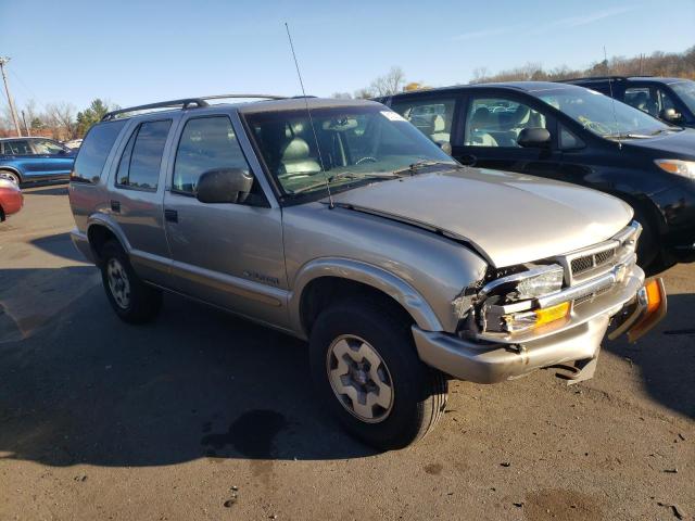 1GNDT13W92K149598 - 2002 CHEVROLET BLAZER TAN photo 4