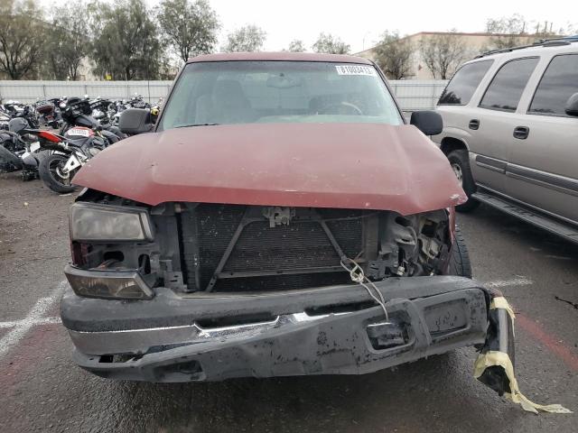 2GCEC19V831202899 - 2003 CHEVROLET SILVERADO C1500 MAROON photo 5