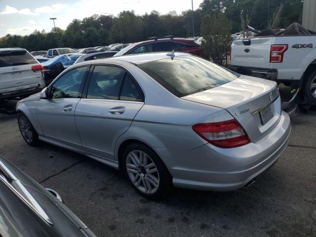 WDDGF81X78F096974 - 2008 MERCEDES-BENZ C 300 4MATIC SILVER photo 2
