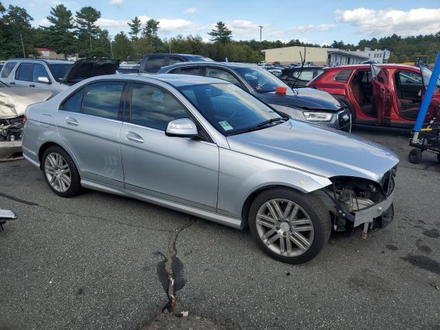 WDDGF81X78F096974 - 2008 MERCEDES-BENZ C 300 4MATIC SILVER photo 4