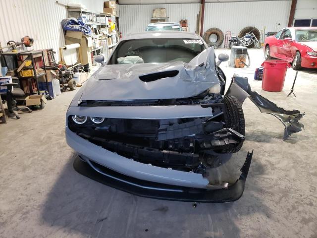 2C3CDZFJ9MH651512 - 2021 DODGE CHALLENGER R/T SCAT PACK GRAY photo 5
