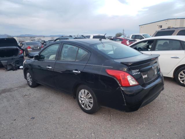 3N1CN7AP2FL833137 - 2015 NISSAN VERSA S BLACK photo 2