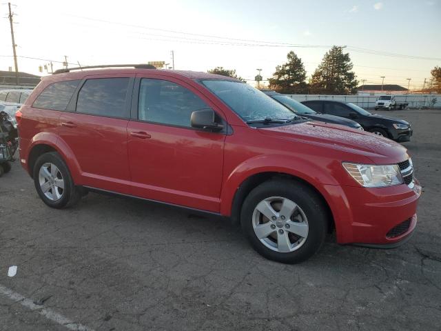 3C4PDCAB0ET284020 - 2014 DODGE JOURNEY SE RED photo 4