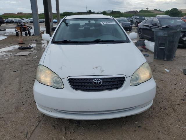 JTDBR32E852059365 - 2005 TOYOTA COROLLA CE თეთრი ფოტო 5