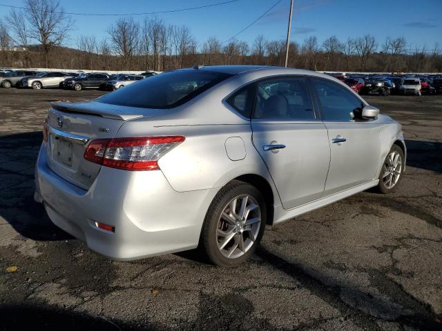 3N1AB7AP6DL661319 - 2013 NISSAN SENTRA S SILVER photo 3