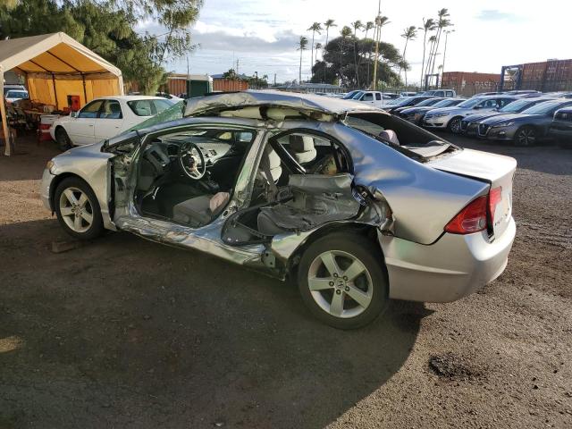 1HGFA16857L104777 - 2007 HONDA CIVIC EX SILVER photo 2