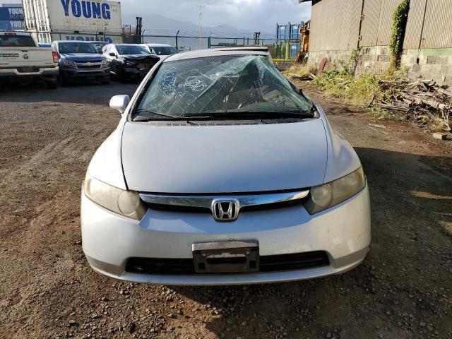 1HGFA16857L104777 - 2007 HONDA CIVIC EX SILVER photo 5