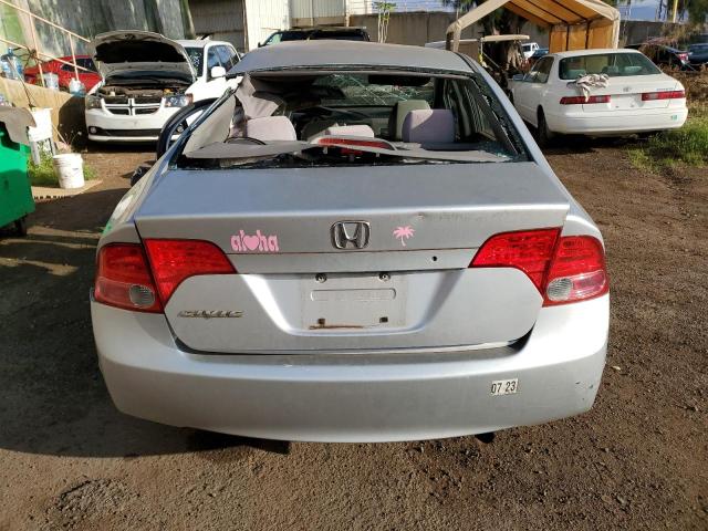 1HGFA16857L104777 - 2007 HONDA CIVIC EX SILVER photo 6