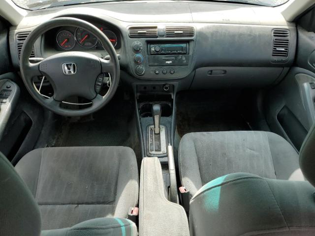 2HGES16595H548933 - 2005 HONDA CIVIC LX GRAY photo 8