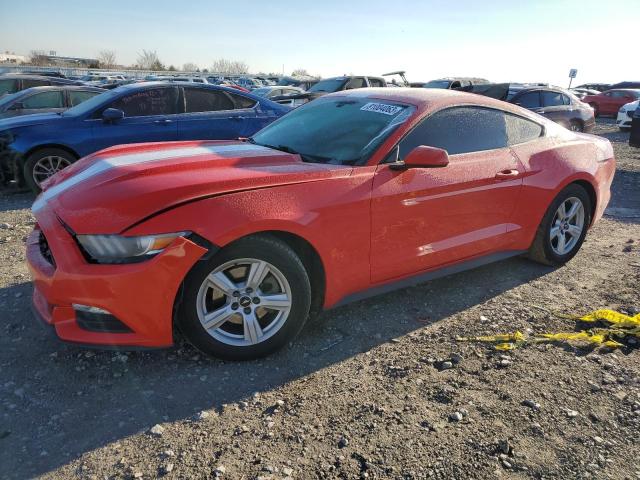 1FA6P8AM3G5207443 - 2016 FORD MUSTANG RED photo 1