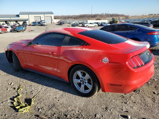 1FA6P8AM3G5207443 - 2016 FORD MUSTANG RED photo 2