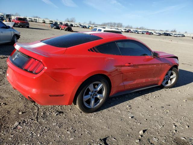 1FA6P8AM3G5207443 - 2016 FORD MUSTANG RED photo 3