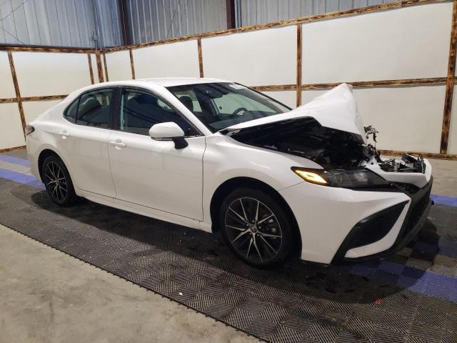 4T1G11AKXRU188707 - 2024 TOYOTA CAMRY SE NIGHT SHADE WHITE photo 4