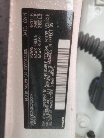 YV1622FS8C2038328 - 2012 VOLVO S60 T5 Ağ foto 12