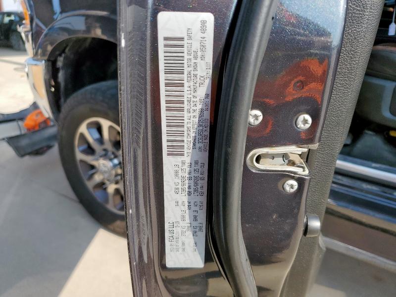 3C6UR5GL3KG576580 - 2019 RAM 2500 LONGHORN فحمي صورة 12