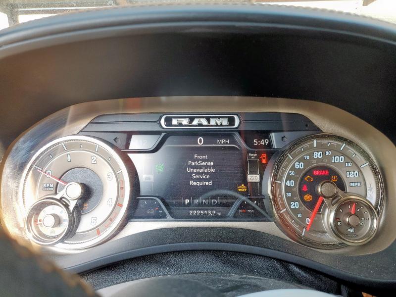 3C6UR5GL3KG576580 - 2019 RAM 2500 LONGHORN فحمي صورة 9