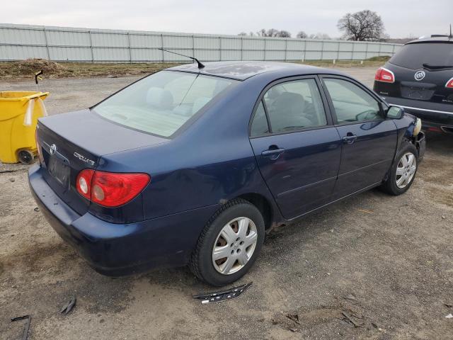 1NXBR32E06Z757776 - 2006 TOYOTA COROLLA CE BLUE photo 3