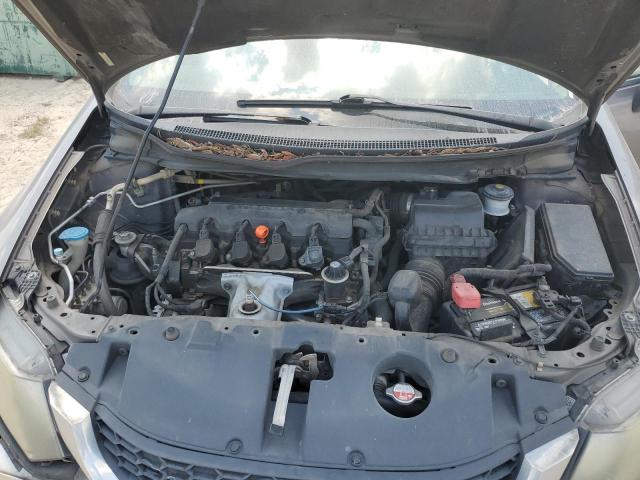 19XFB2F56DE068576 - 2013 HONDA CIVIC LX BROWN photo 11