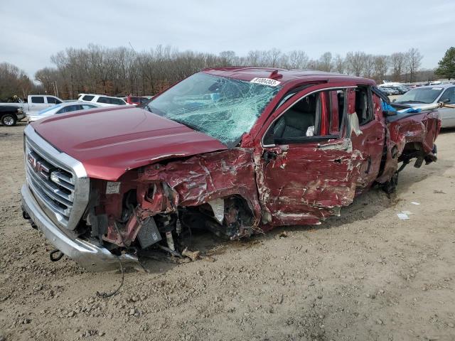 3GTU9DED5KG244252 - 2019 GMC SIERRA K1500 SLT MAROON photo 1