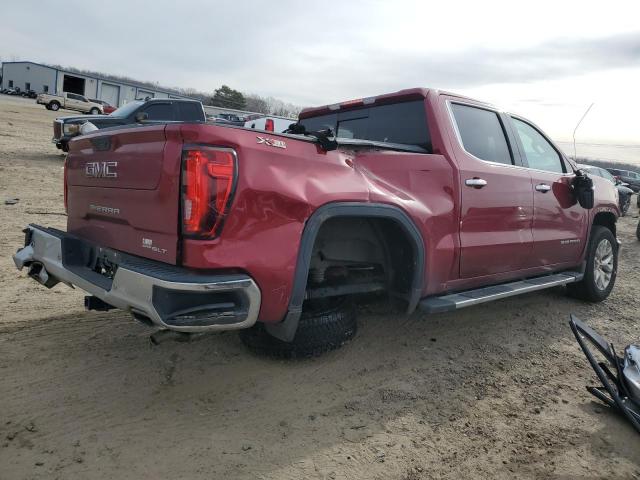 3GTU9DED5KG244252 - 2019 GMC SIERRA K1500 SLT MAROON photo 3