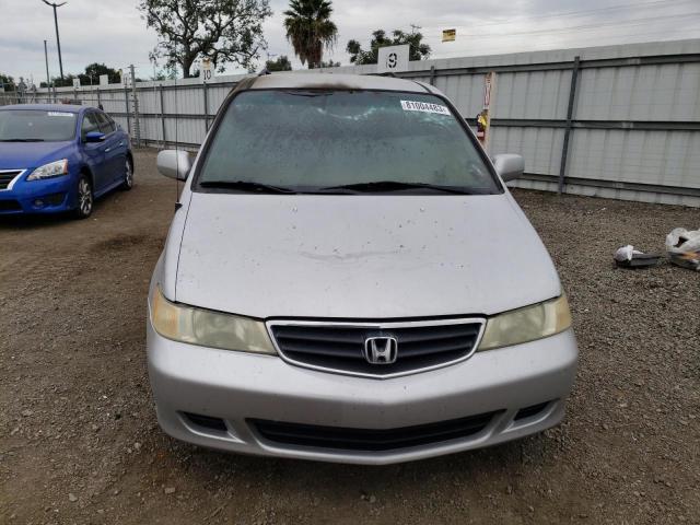 5FNRL186X4B076295 - 2004 HONDA ODYSSEY EX SILVER photo 5