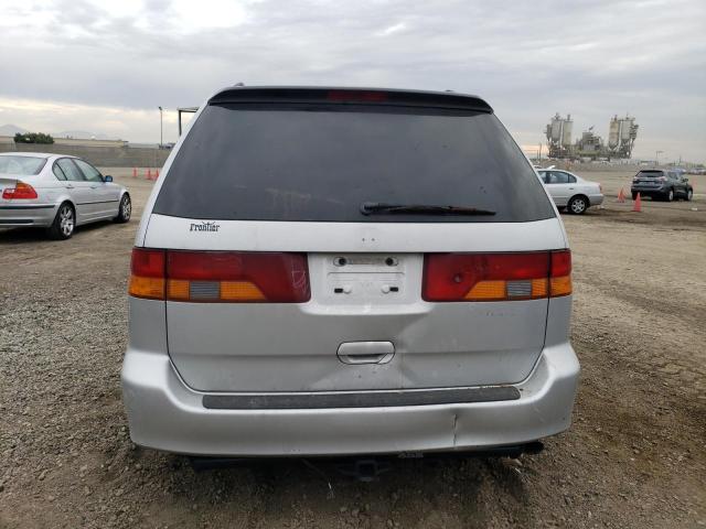 5FNRL186X4B076295 - 2004 HONDA ODYSSEY EX SILVER photo 6