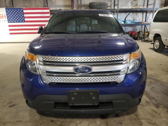 1FM5K8D87EGA68238 - 2014 FORD EXPLORER XLT 蓝色 照片 5