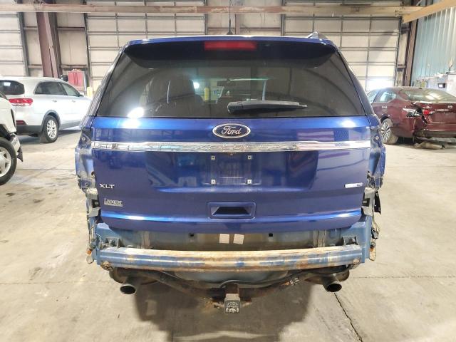1FM5K8D87EGA68238 - 2014 FORD EXPLORER XLT 蓝色 照片 6