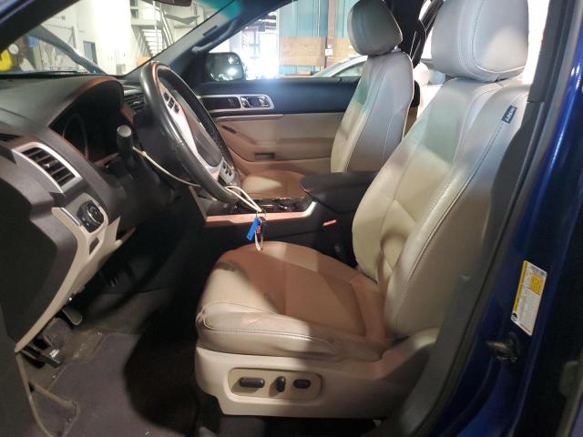 1FM5K8D87EGA68238 - 2014 FORD EXPLORER XLT 蓝色 照片 7
