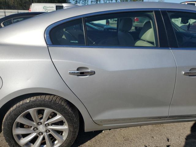 1G4GB5G35GF122684 - 2016 BUICK LACROSSE SILVER photo 10