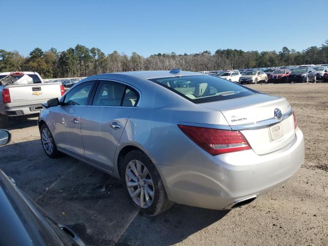 1G4GB5G35GF122684 - 2016 BUICK LACROSSE SILVER photo 2