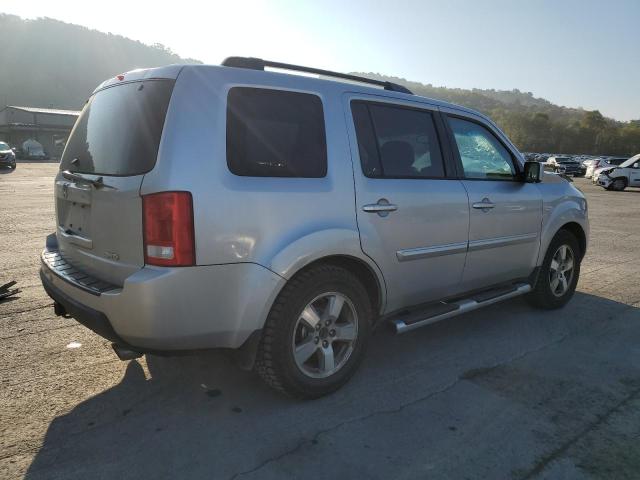 5FNYF4H58BB019408 - 2011 HONDA PILOT EXL SILVER photo 3