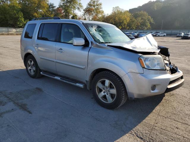 5FNYF4H58BB019408 - 2011 HONDA PILOT EXL SILVER photo 4