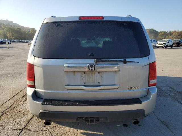 5FNYF4H58BB019408 - 2011 HONDA PILOT EXL SILVER photo 6