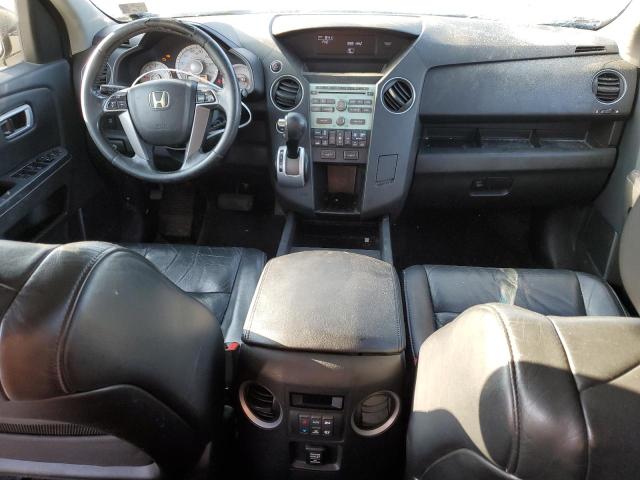 5FNYF4H58BB019408 - 2011 HONDA PILOT EXL SILVER photo 8