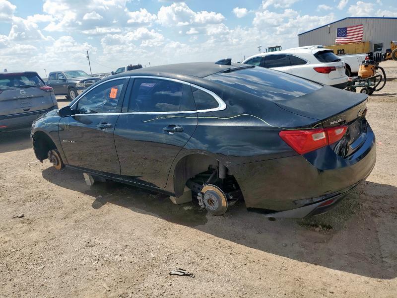 1G1ZD5ST8JF122189 - 2018 CHEVROLET MALIBU LT BLACK photo 2