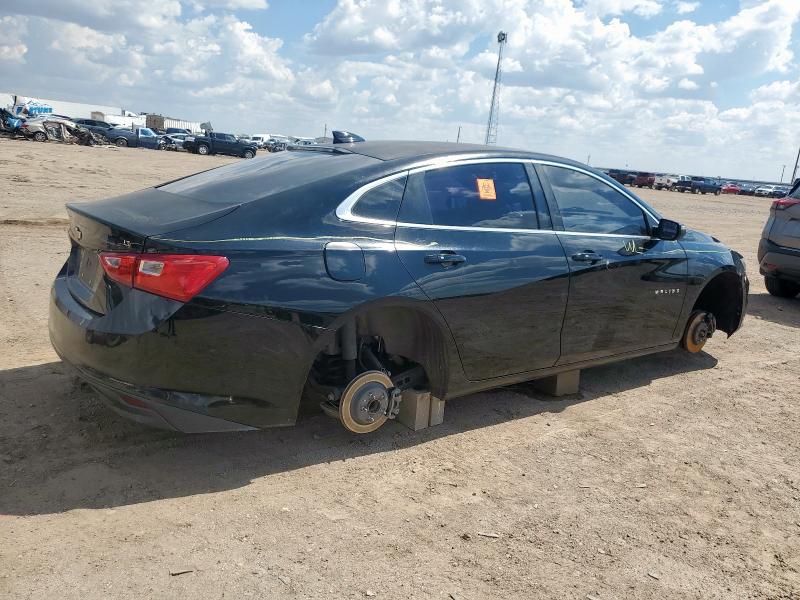 1G1ZD5ST8JF122189 - 2018 CHEVROLET MALIBU LT BLACK photo 3