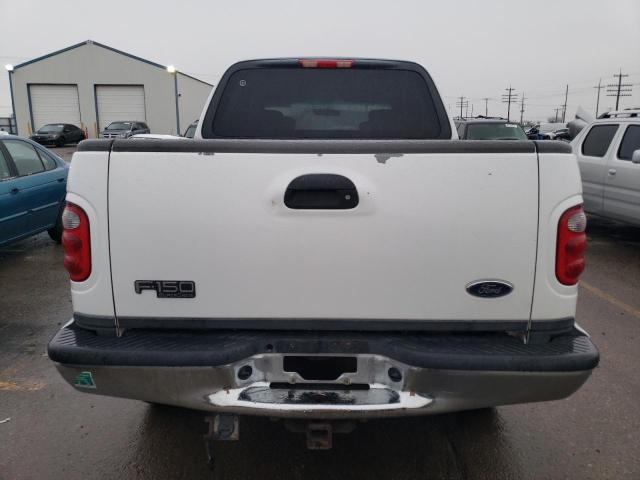 1FTRW08L13KD26208 - 2003 FORD F150 SUPERCREW WHITE photo 6