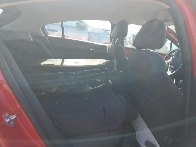 3G1BE6SM8JS602046 - 2018 CHEVROLET CRUZE LT RED photo 10