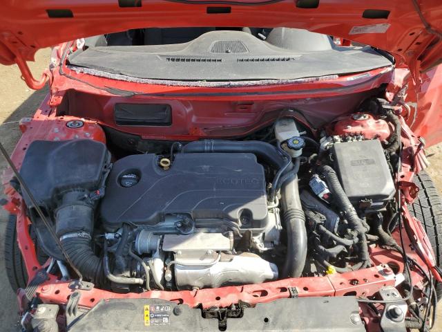 3G1BE6SM8JS602046 - 2018 CHEVROLET CRUZE LT RED photo 11