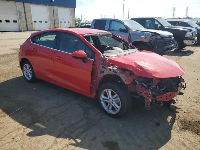 3G1BE6SM8JS602046 - 2018 CHEVROLET CRUZE LT RED photo 4