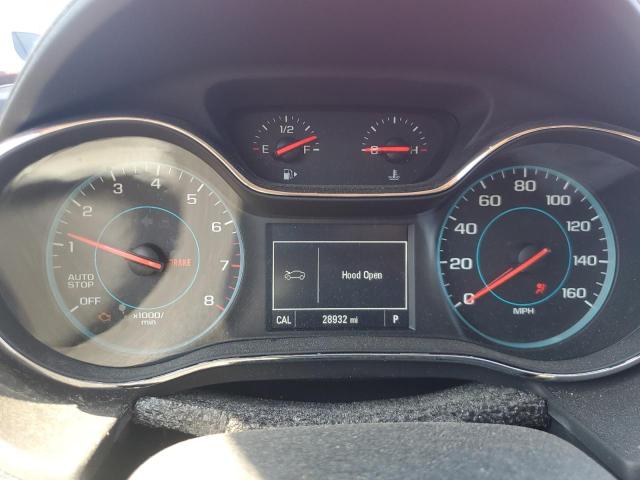 3G1BE6SM8JS602046 - 2018 CHEVROLET CRUZE LT RED photo 9