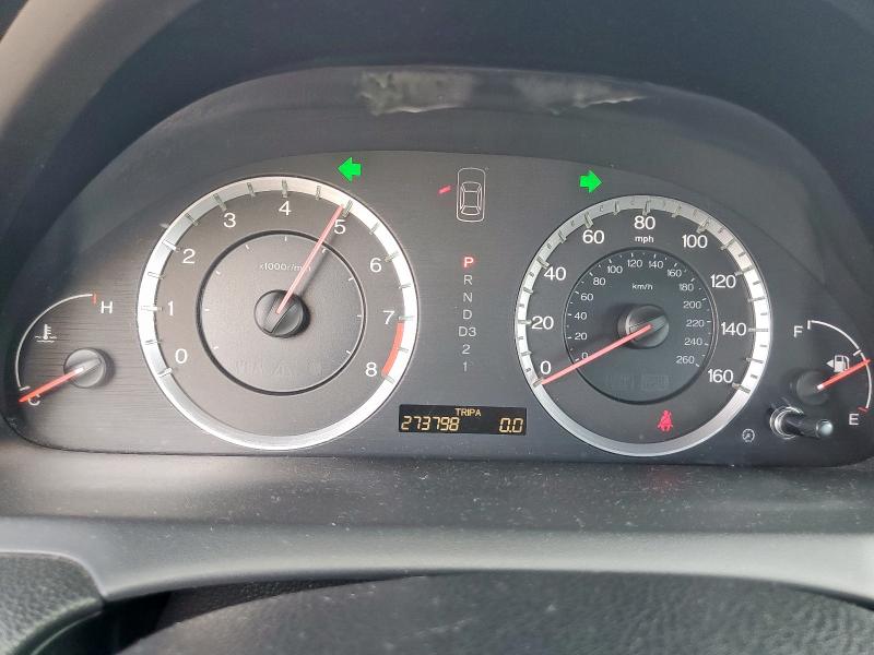 1HGCP26768A157712 - 2008 HONDA ACCORD EX 黑色 照片 9