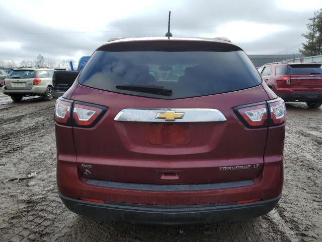 1GNKVGKD9GJ291788 - 2016 CHEVROLET TRAVERSE LT MAROON photo 6