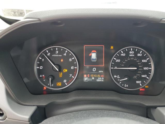 JF2GUHDC0SH289716 - 2025 SUBARU CROSSTREK PREMIUM SILVER photo 9