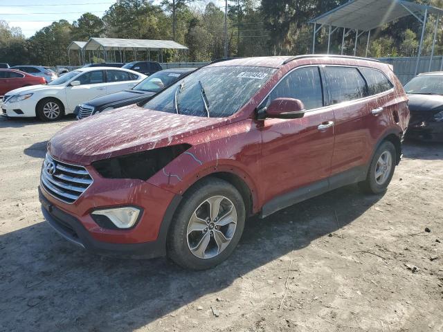 KM8SN4HF9DU002382 - 2013 HYUNDAI SANTA FE GLS BURGUNDY photo 1