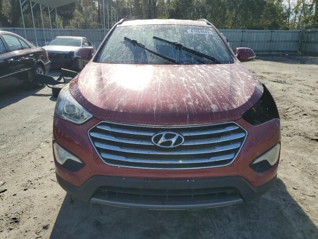 KM8SN4HF9DU002382 - 2013 HYUNDAI SANTA FE GLS BURGUNDY photo 5