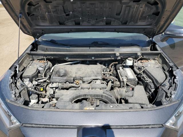 2T3P1RFVXKW034352 - 2019 TOYOTA RAV4 XLE CHARCOAL photo 12