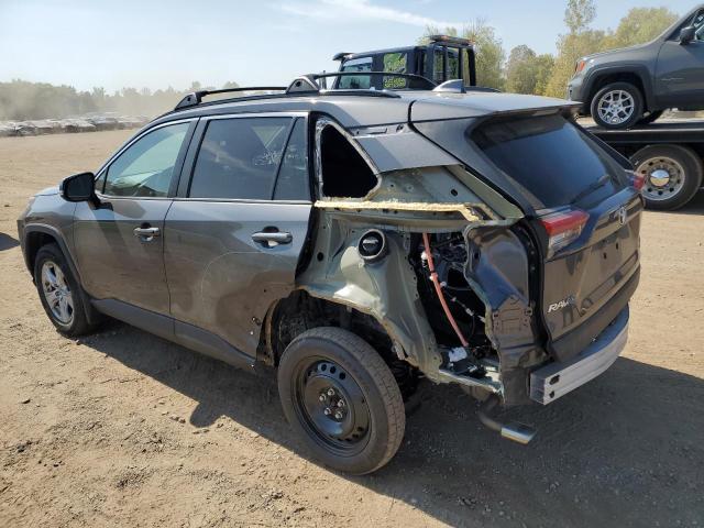 2T3P1RFVXKW034352 - 2019 TOYOTA RAV4 XLE CHARCOAL photo 2